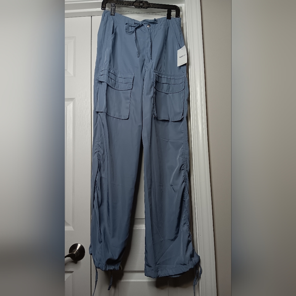 Forever 21 Stone Blue Cargo Pant Sm